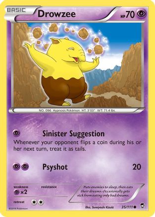 Drowzee 035/111 - XY  Furious Fists