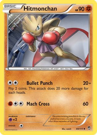 Hitmonchan 048/111 - XY  Furious Fists