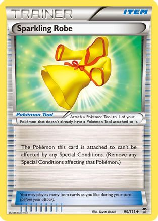 Sparkling Robe 099/111 - XY  Furious Fists Reverse Holofoil