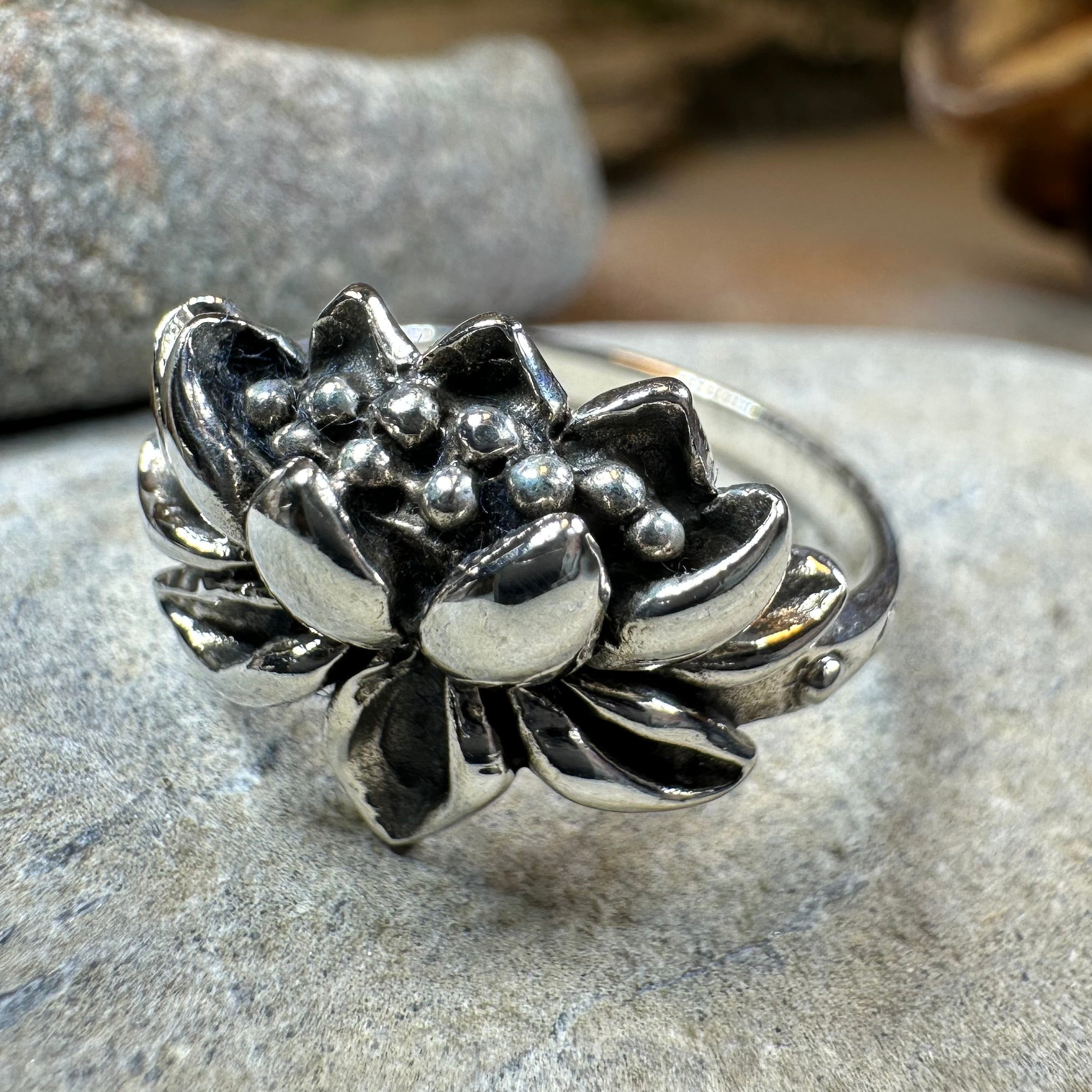 First Bloom Lotus Ring