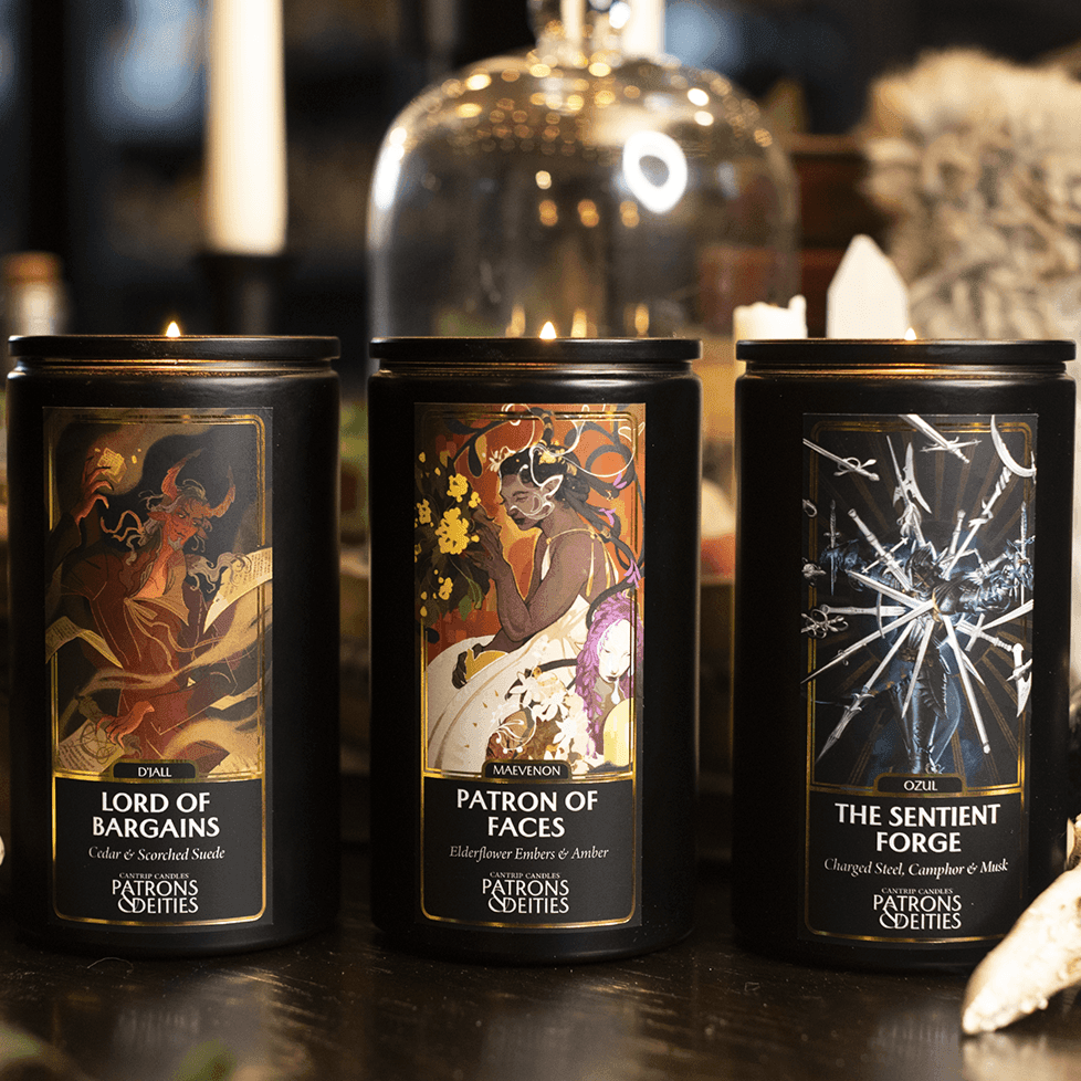 Cantrip Candles - Ozul, The Sentient Forge 16 oz. - 