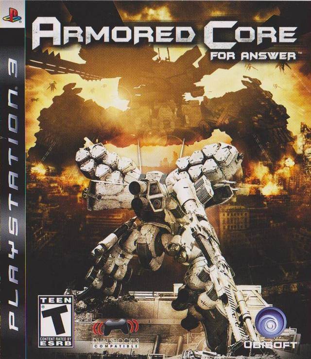 Armored Core For Answer (Playstation 3) - Game Manual Only