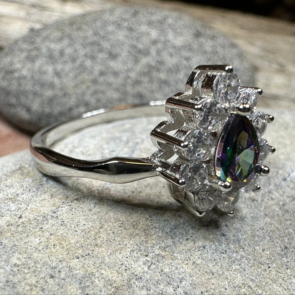 Celtic Vines Moonstone Ring