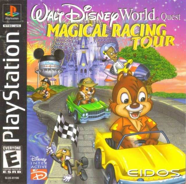 Walt Disney World Quest: Magical Racing Tour (Playstation) - Game Manual Only