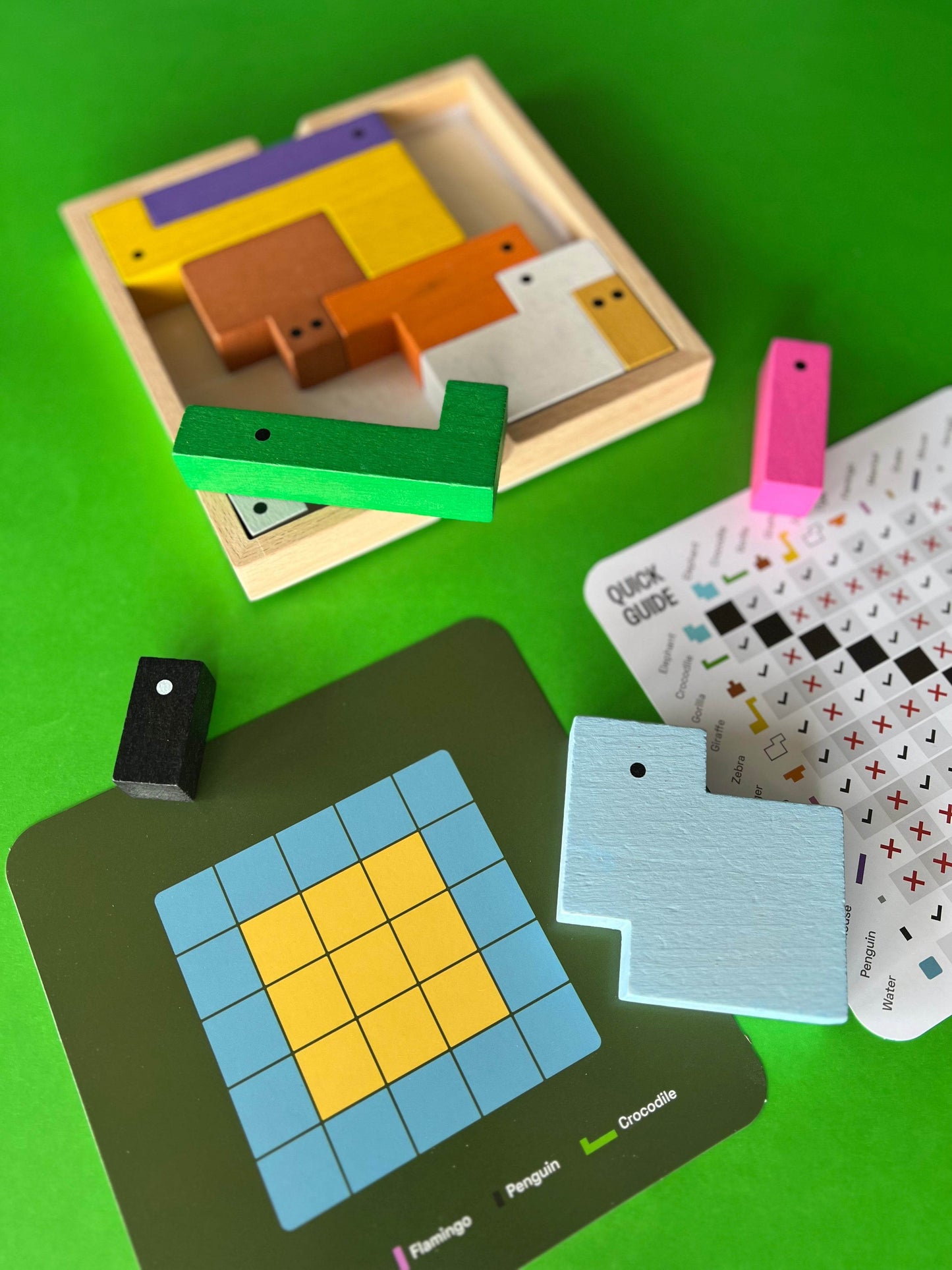 ZOOMATES™ - Wooden Logic Puzzle - 