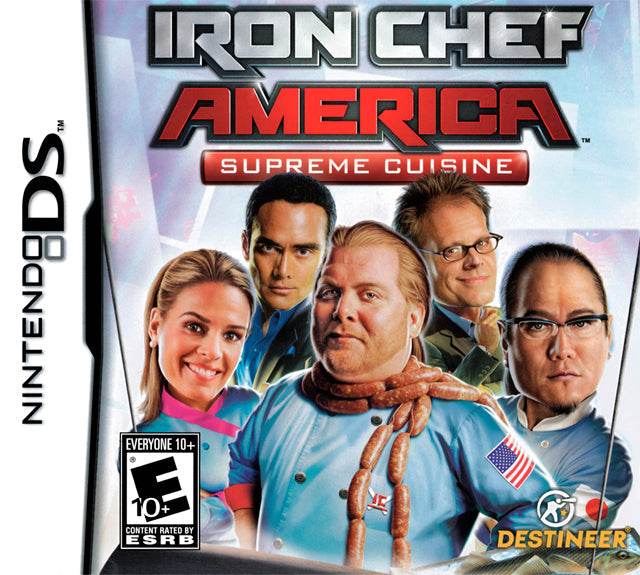 Iron Chef America Supreme Cuisine (Nintendo DS) - Game Manual Only