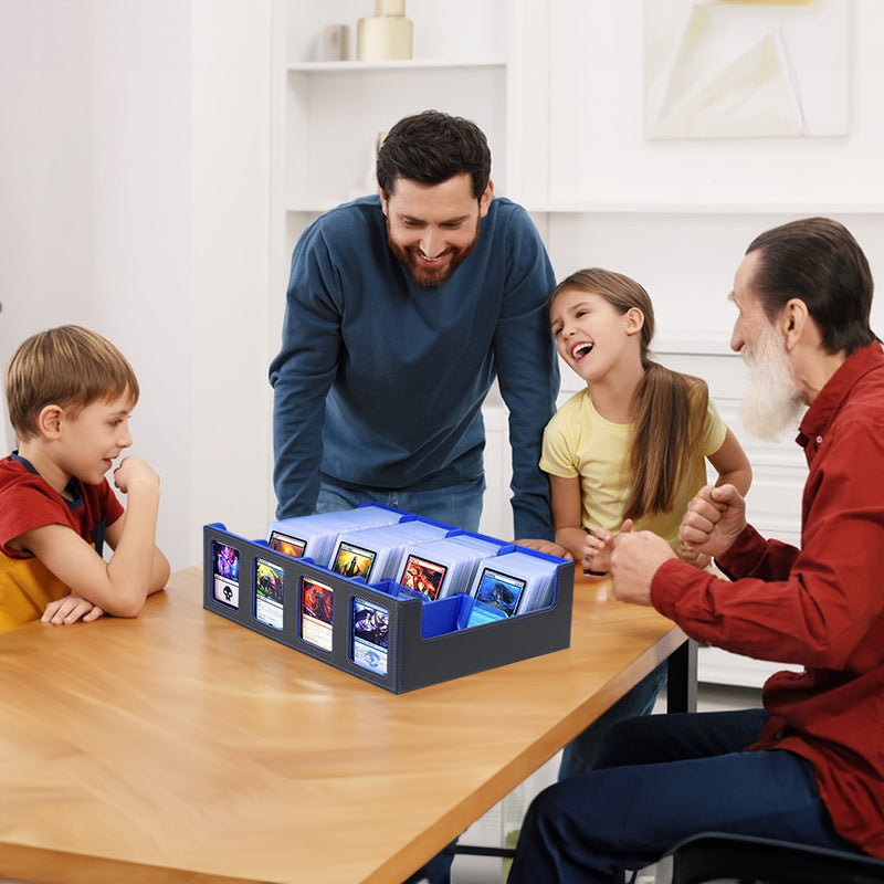 Large-capacity 3000+ Tabletop Game Card Storage Box - Yu-Gi-Oh! & Pokémon Flip-Top Card Case