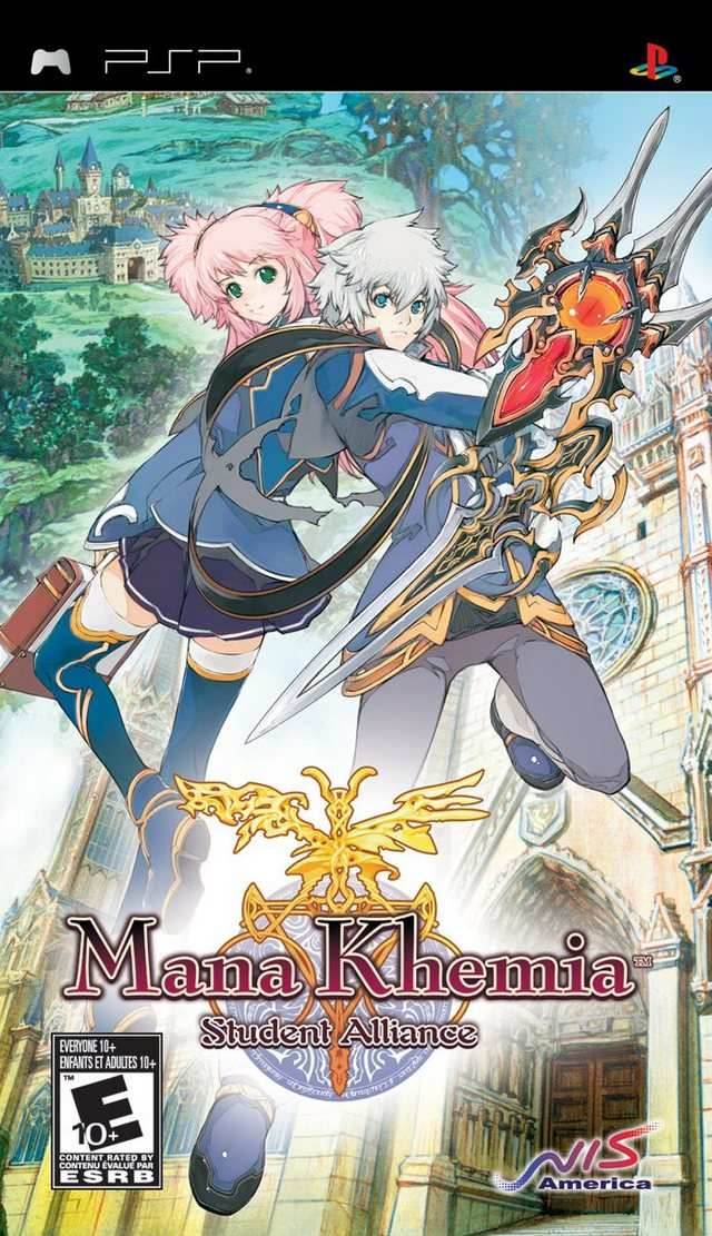 Mana Khemia: Student Alliance (PSP) - Game Manual Only