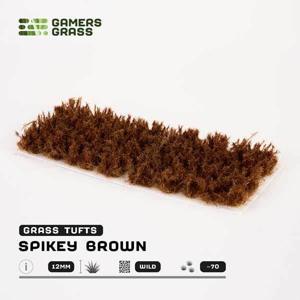 Gamers Grass Tufts: Spikey Brown 12mm- Wild - 