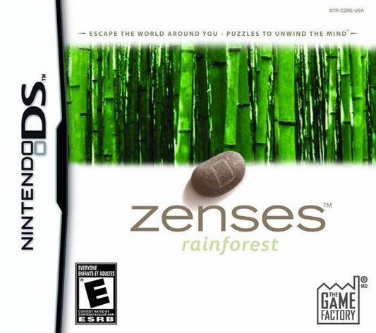 Zenses Rainforest (Nintendo DS) - Game Manual Only