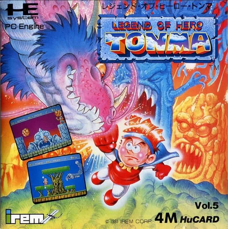 Legend of Hero Tonma (TurboGrafx-16) - Game Manual Only