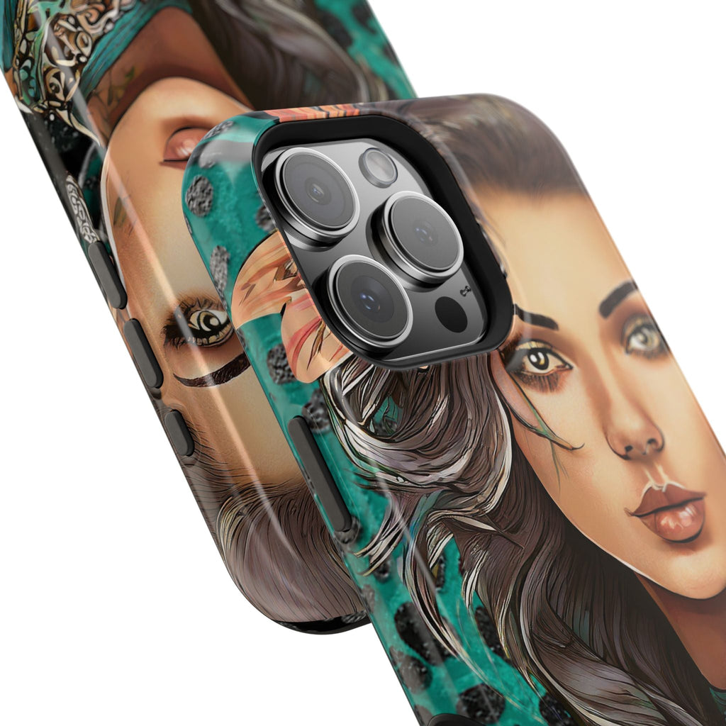Vibrant Beauty Magnetic Tough Phone Case