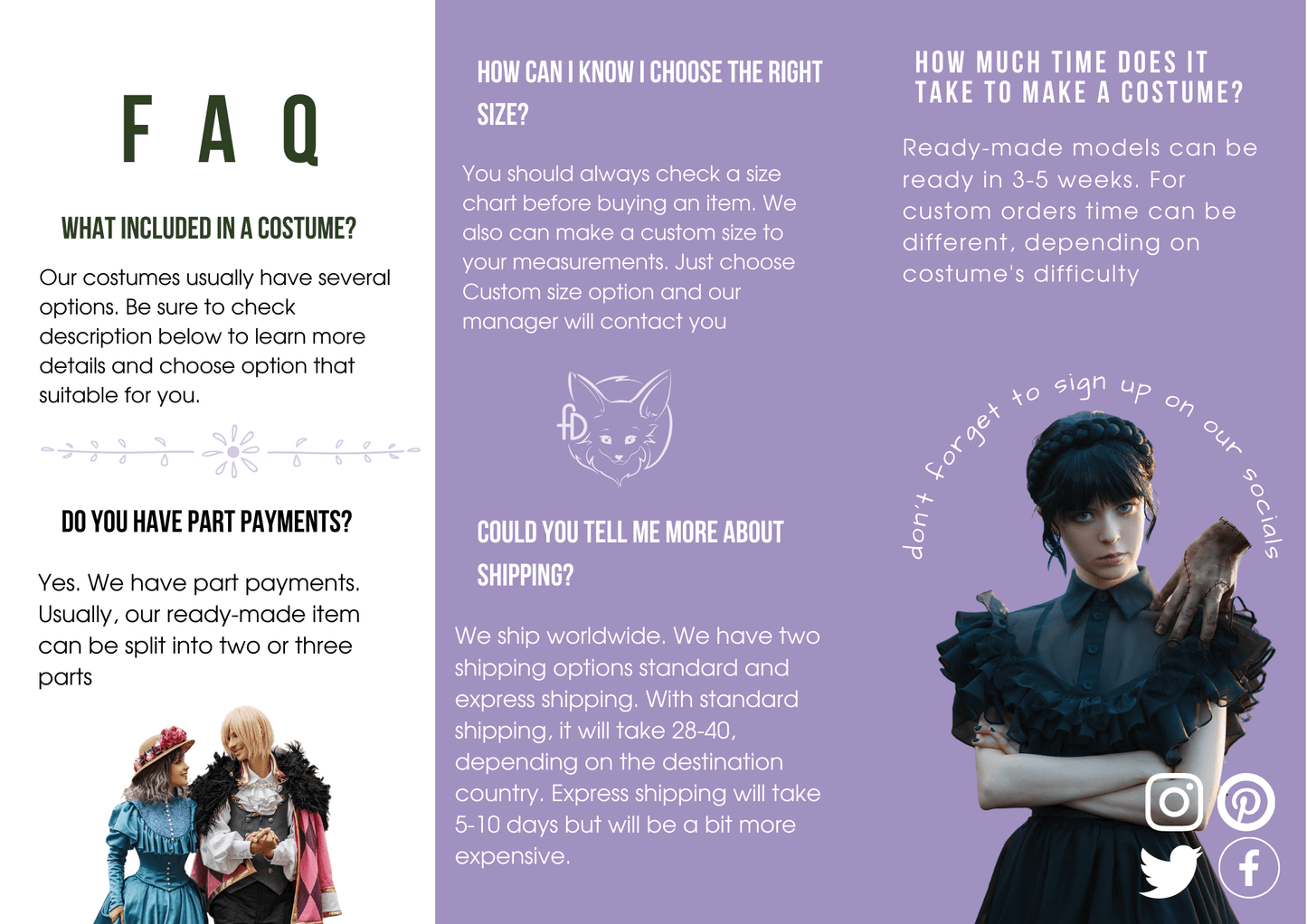 Fairy Armor Pre Made Painting Kit Armor set - Custom Made - S / Shoulders + Breastplate