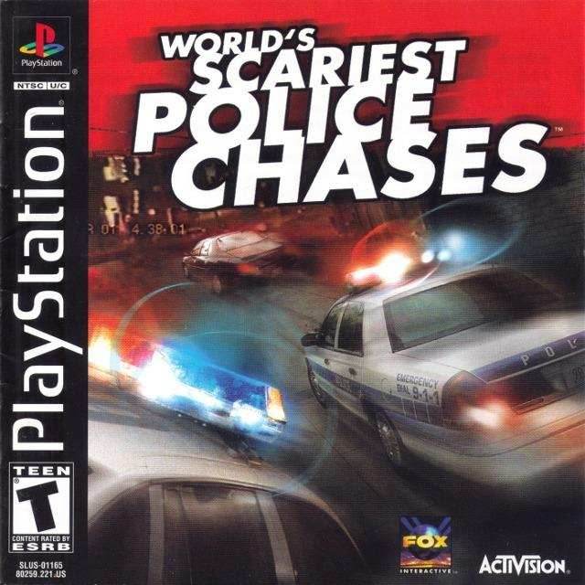 Worlds Scariest Police Chases (Playstation) - Game Manual Only