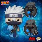 Funko Pop! Naruto Shippuden - Young Kakashi Hatake Chidori GITD AAA Anime Exclusive - 