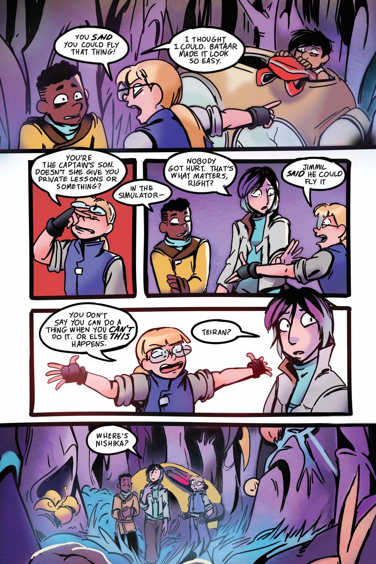 Cosmic Cadets (Book One): Contact!
