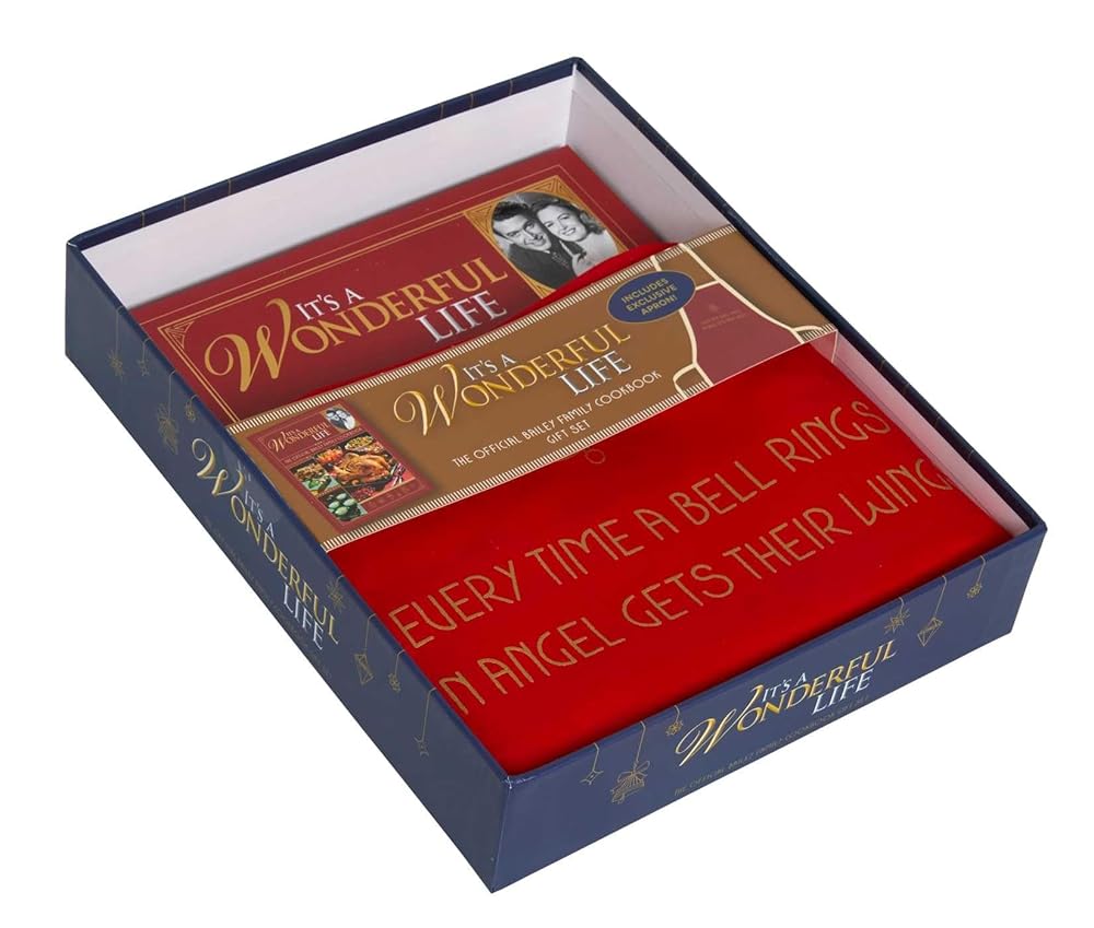 It's a Wonderful Life: The Official Bailey Family Cookbook: Gift Set (Holiday Cookbook, Christmas Recipes, Holiday Gifts, Classic Christmas Movies)