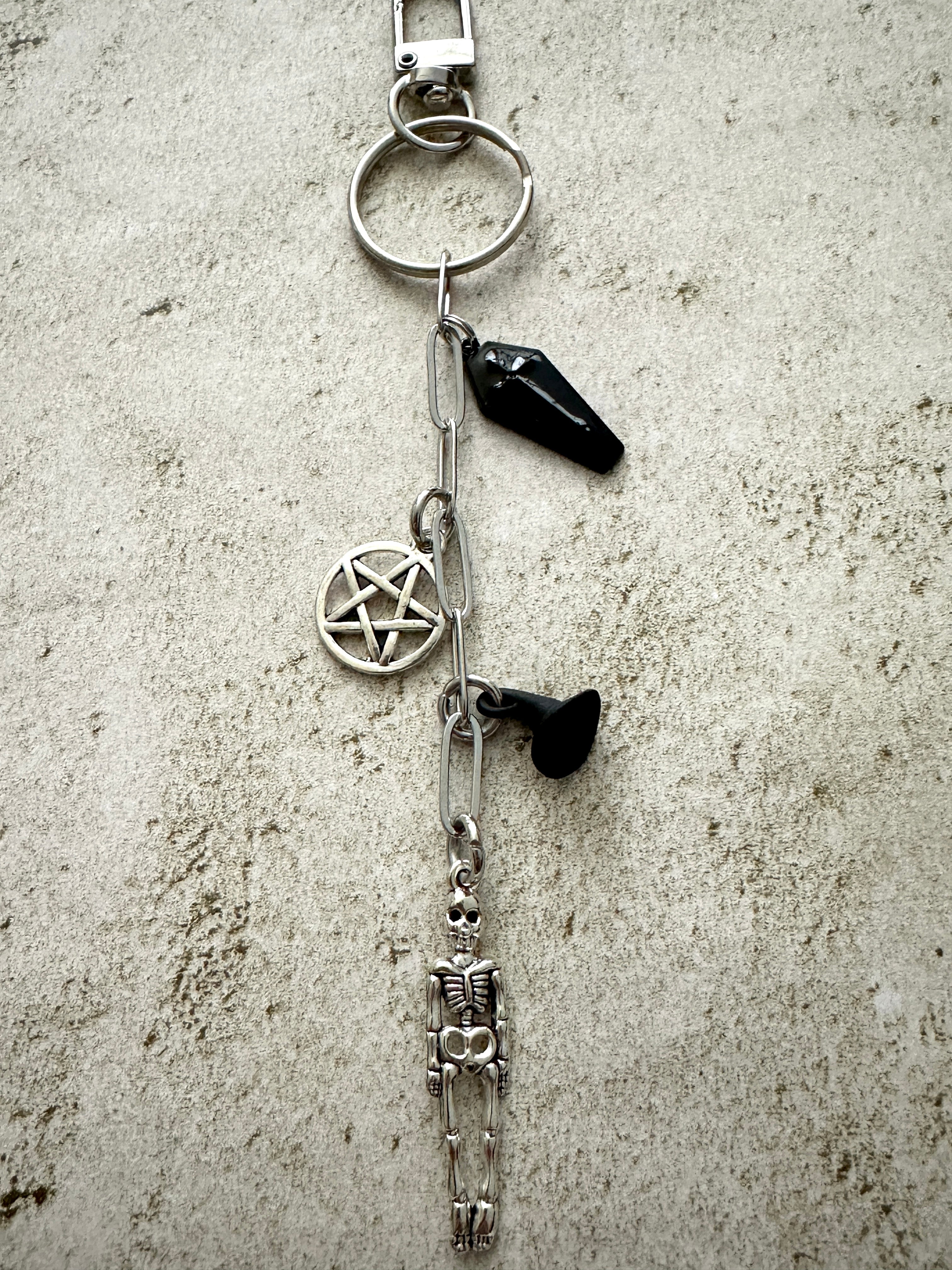 Spooky Horror Bag Charm Keychain