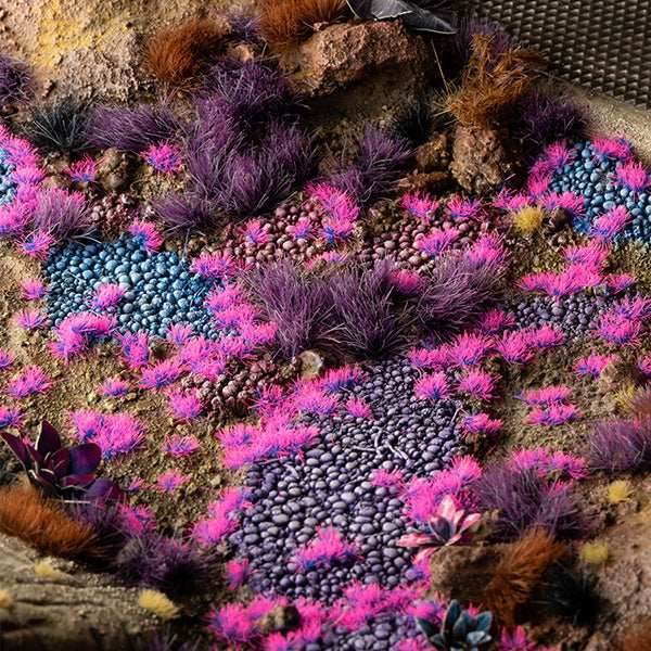 Gamers Grass Tufts: Tiny Alien Tufts- Neon 2mm - 