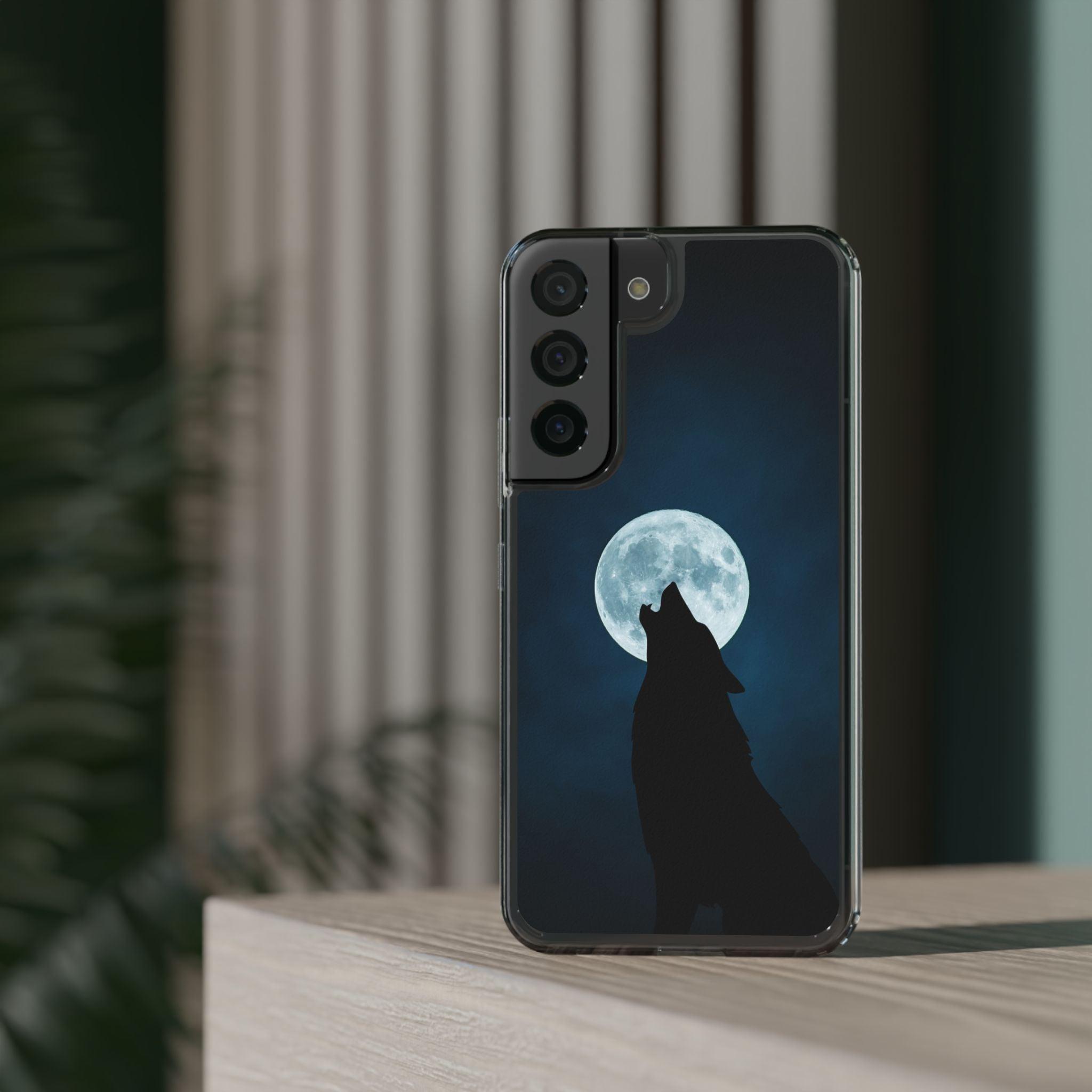 Full Moon and Wolf Clear Cases