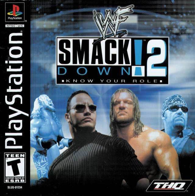 WWF Smackdown! 2: Know Your Role (Playstation) - Game Manual Only