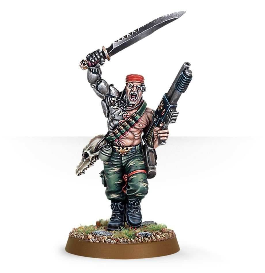 Warhammer 40K: Astra Militarum - Colonel 'Iron Hand' Straken - 