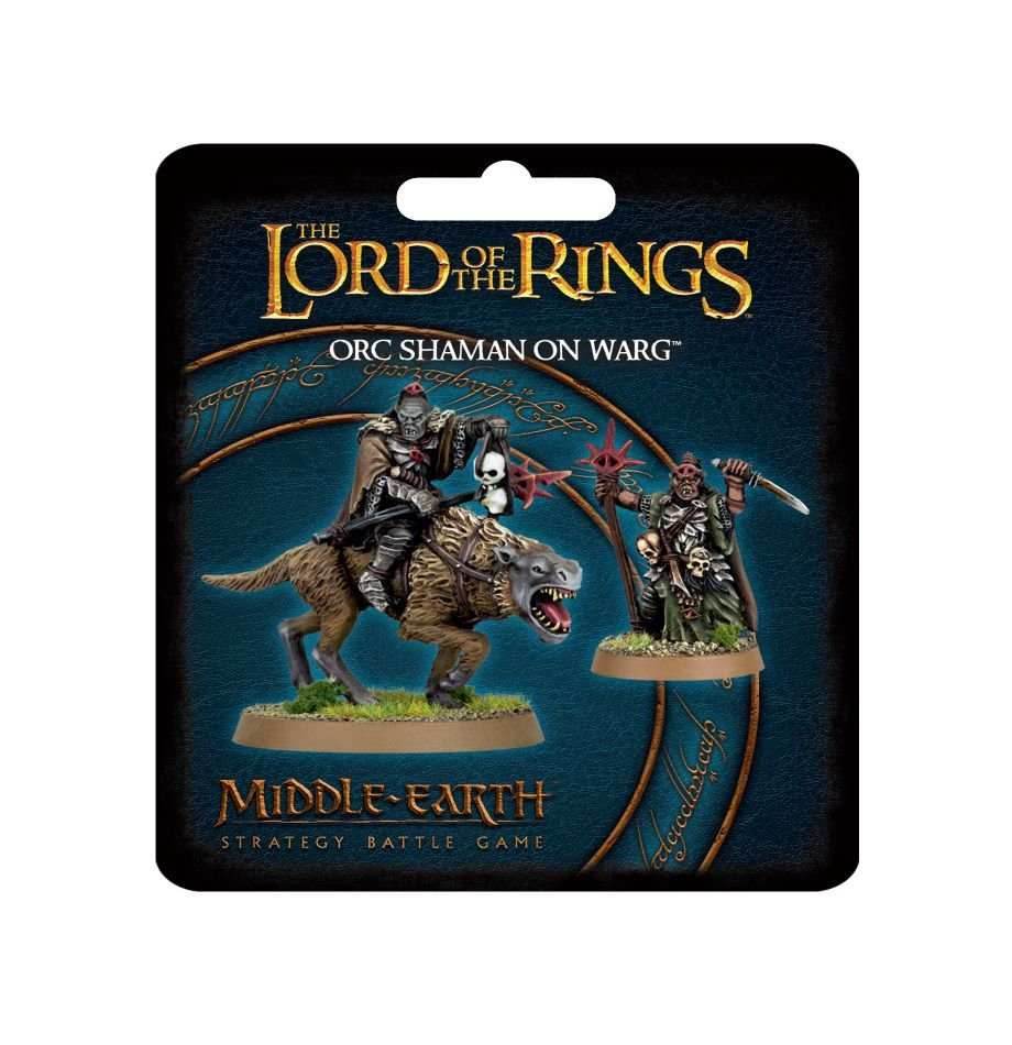 The Lord of the Rings - Orc Shaman on Warg - 