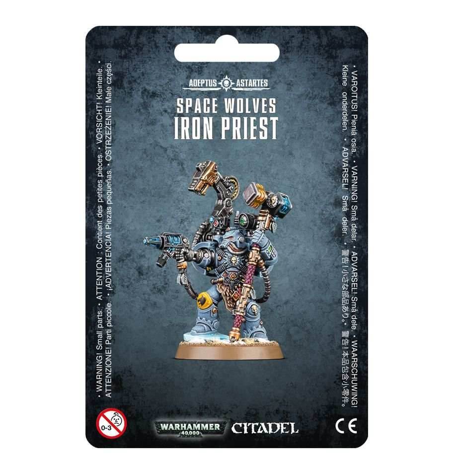 Warhammer 40K: Space Wolves - Iron Priest - 