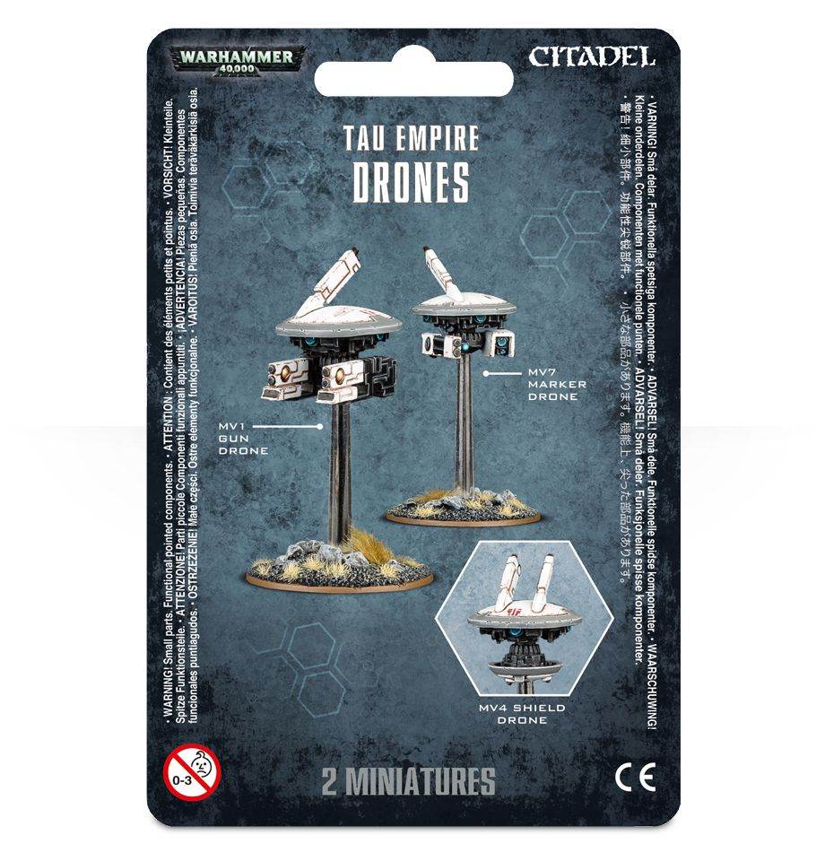 Warhammer 40k: T'au Empire Tactical Drones - 
