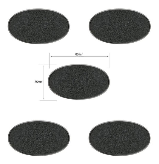 Citadel: 60x35mm Oval Bases (5) - 