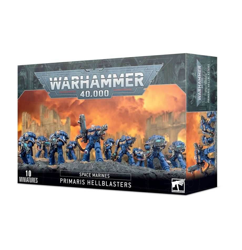 Warhammer 40K: Space Marines - Primaris Hellblasters - 