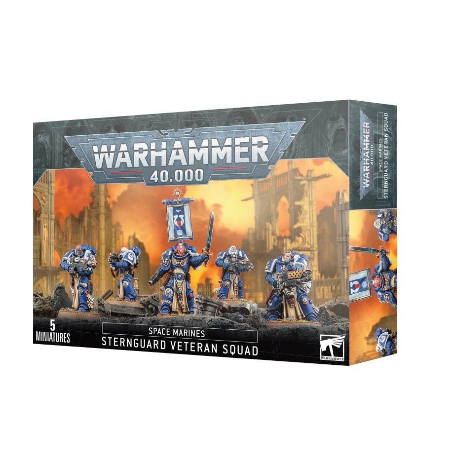 Warhammer 40k Space Marines Sternguard Veteran Squad - 