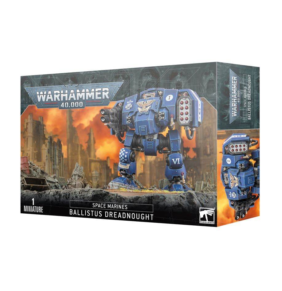 Warhammer 40k Space Marines Ballistus Dreadnought - 
