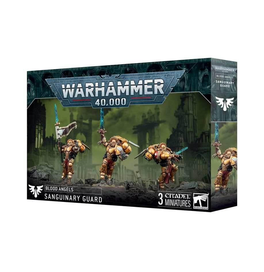 Warhammer 40K: Blood Angels Sanguinary Guard - 