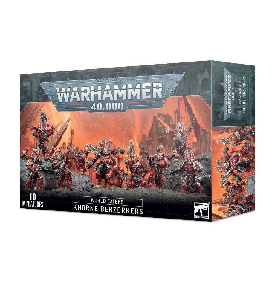 Warhammer 40K: World Eaters - Khorne Berzerkers - 