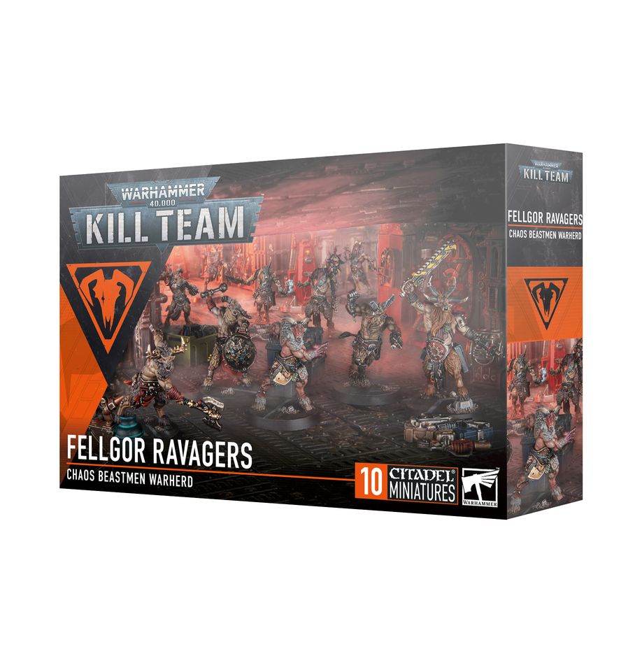 Warhammer 40k Kill Team: Chaos Space Marines - Fellgor Ravagers - 