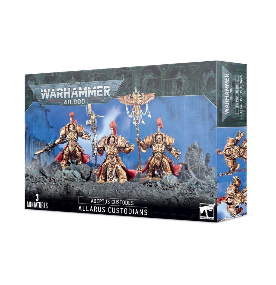Warhammer 40k: Adeptus Custodes - Allarus Custodians - 