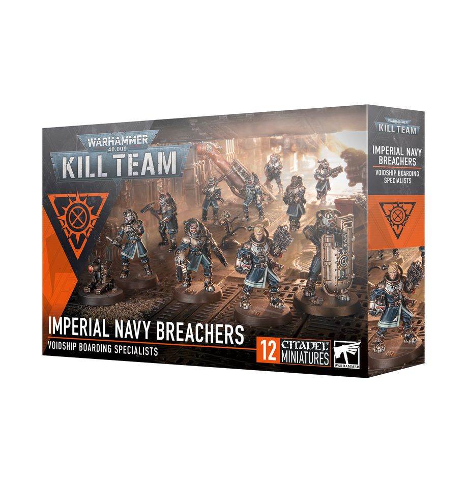 Warhammer 40k Kill Team: Imperial Agents - Imperial Navy Breachers - 