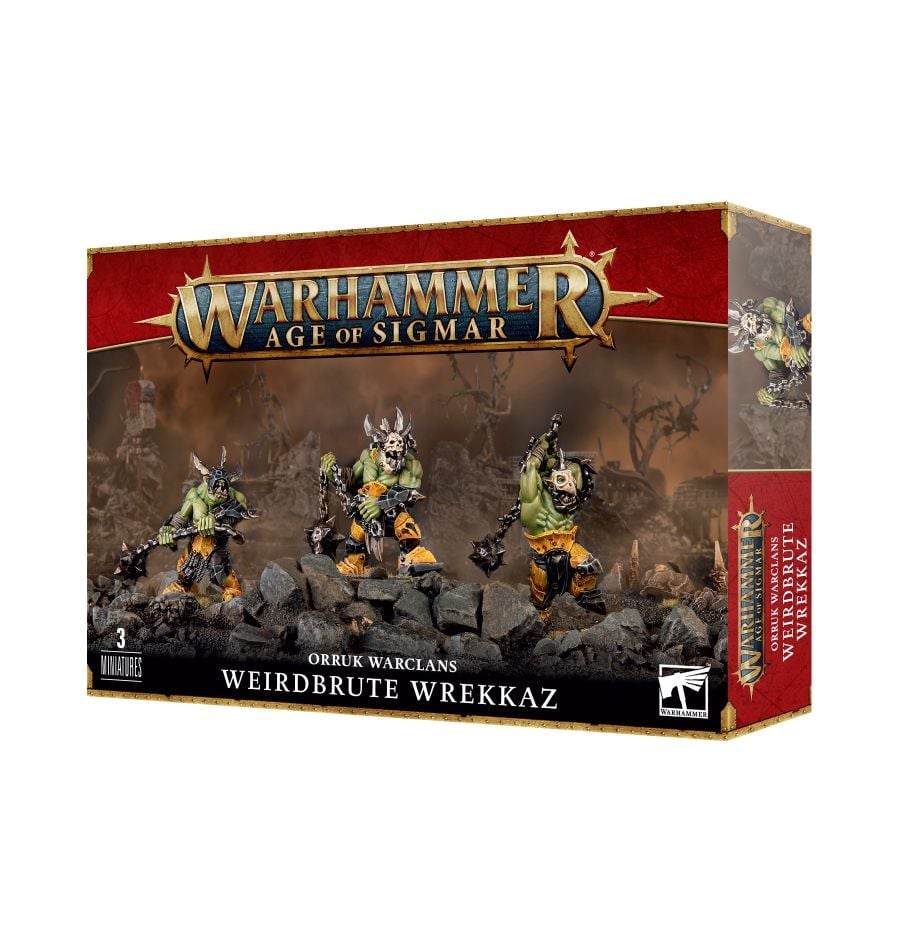 Age of Sigmar: Weirdbrute Wrekkaz - Orruk Warclans Unit - 