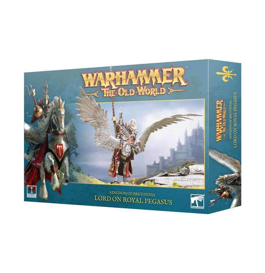 Warhammer: The Old World - Kingdom of Bretonnia - Lord on Royal Pegasus - 
