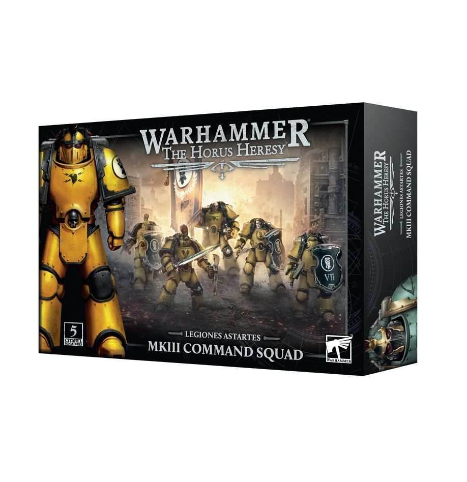 Warhammer: The Horus Heresy - Legiones Astartes MKIII Command Squad - 
