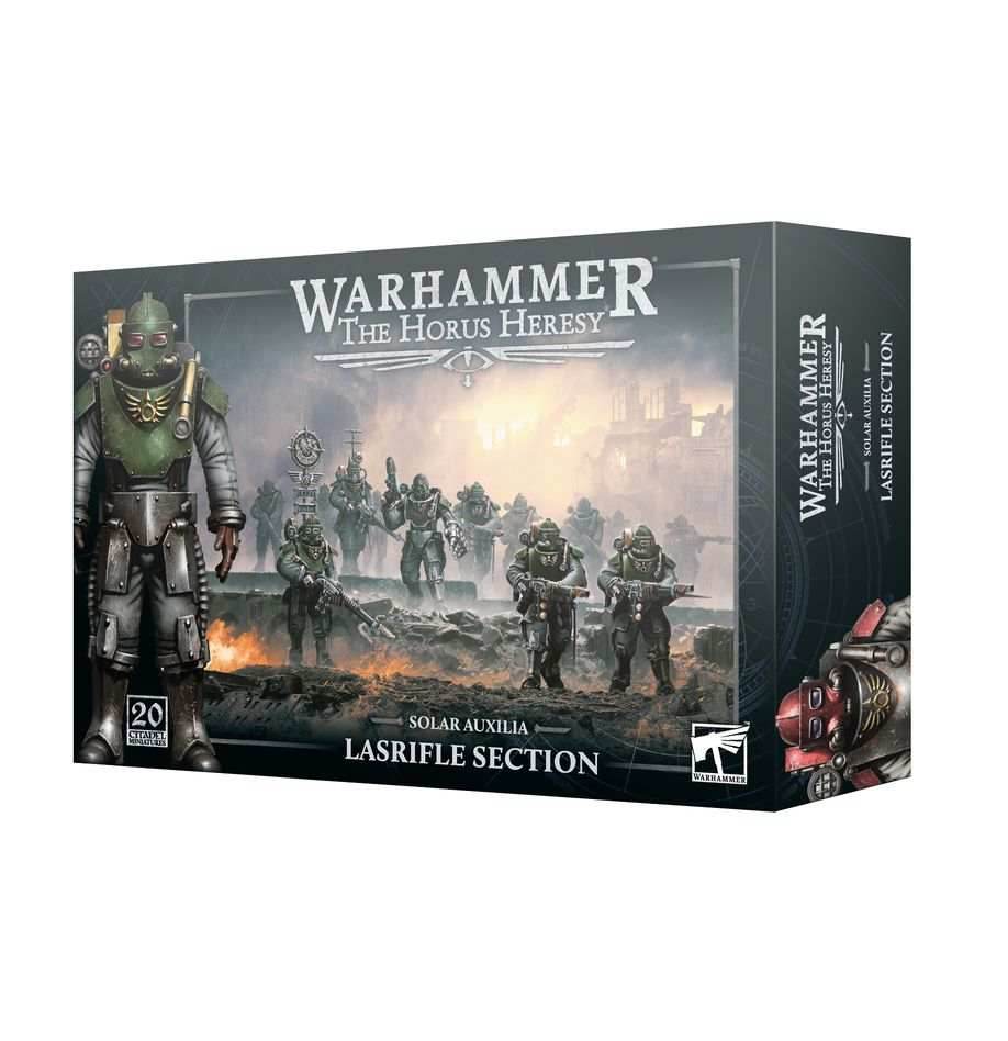 Warhammer 40k: The Horus Heresy - Solar Auxilia Lasrifle Section - 
