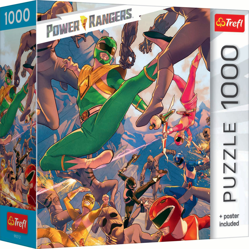 Trefl Kids Power Rangers - In the Heat of Battle 1000 Piece Puzzle