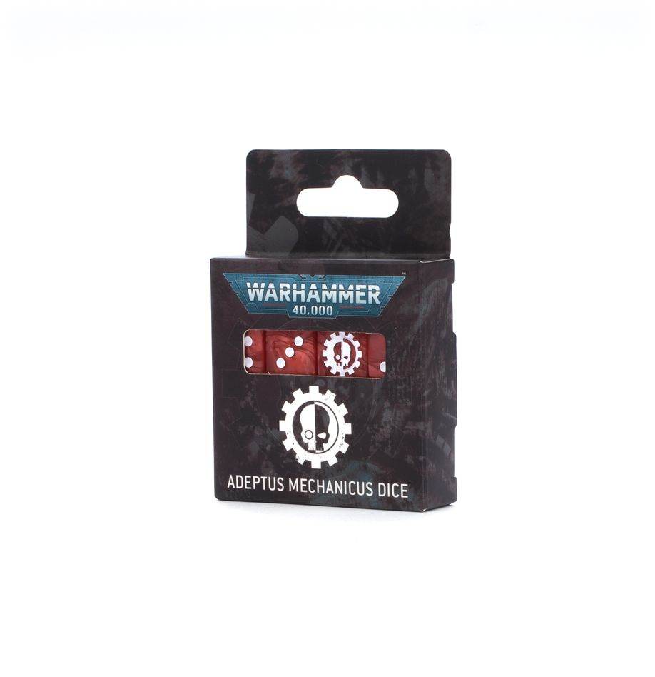 Warhammer 40k Dice Adeptus Mechanicus - 