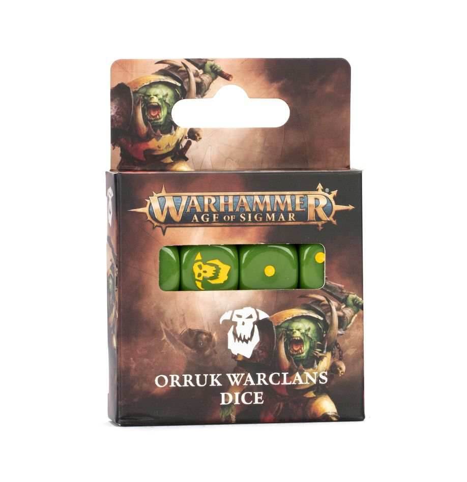 Warhammer: Orruk Warclans - Dice Set - 