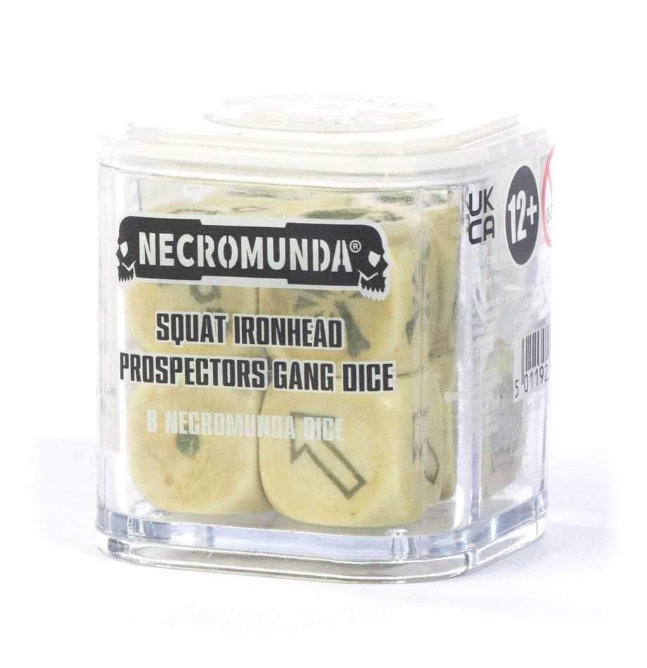 Necromunda: Ironhead Squat Prospectors Gang - Dice Set - 
