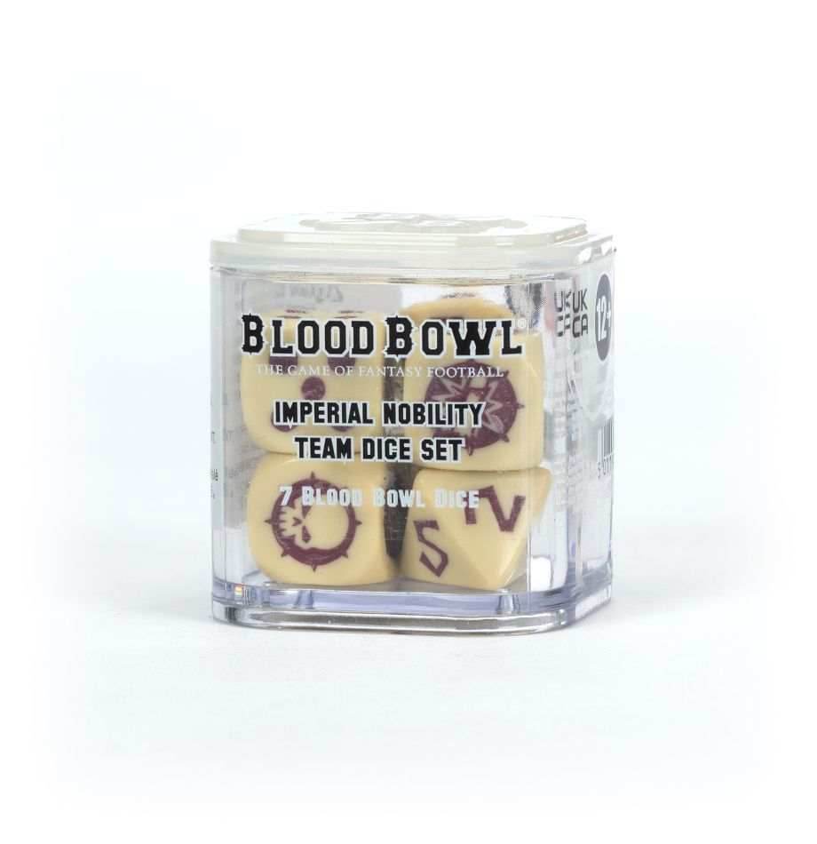 Blood Bowl: Imperial Nobility Team Dice Set - 