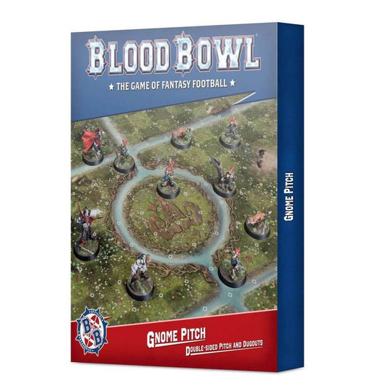 Blood Bowl: Gnome Pitch – Double-sided Pitch and Dugouts Set - 