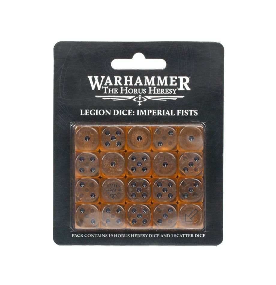 Warhammer: The Horus Heresy - Legion Dice – Imperial Fists - 