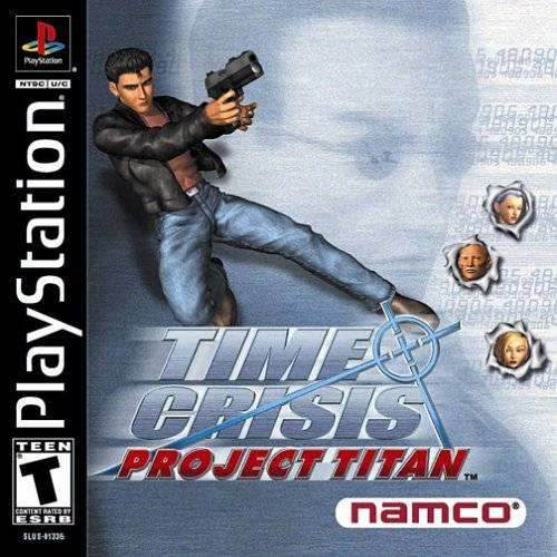 Time Crisis: Project Titan w/ Gun (Playstation) - Game Manual Only